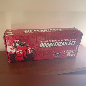 2011-2012 Season Ticket Holder 6 Capitals Bobbleheads